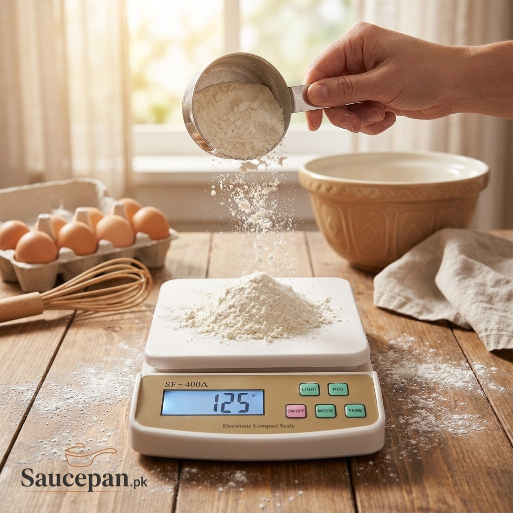 SF-400A weighing flour for baking - Saucepan.pk